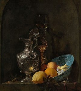 Виллем-Кальф-Натюрморт-с-серебряным-кувшином-1655-1660