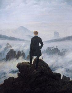 Каспар Давид Фридрих Странник над морем тумана 1818