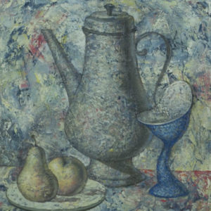 Магомед Амаев Натюрморт с голубой вазой